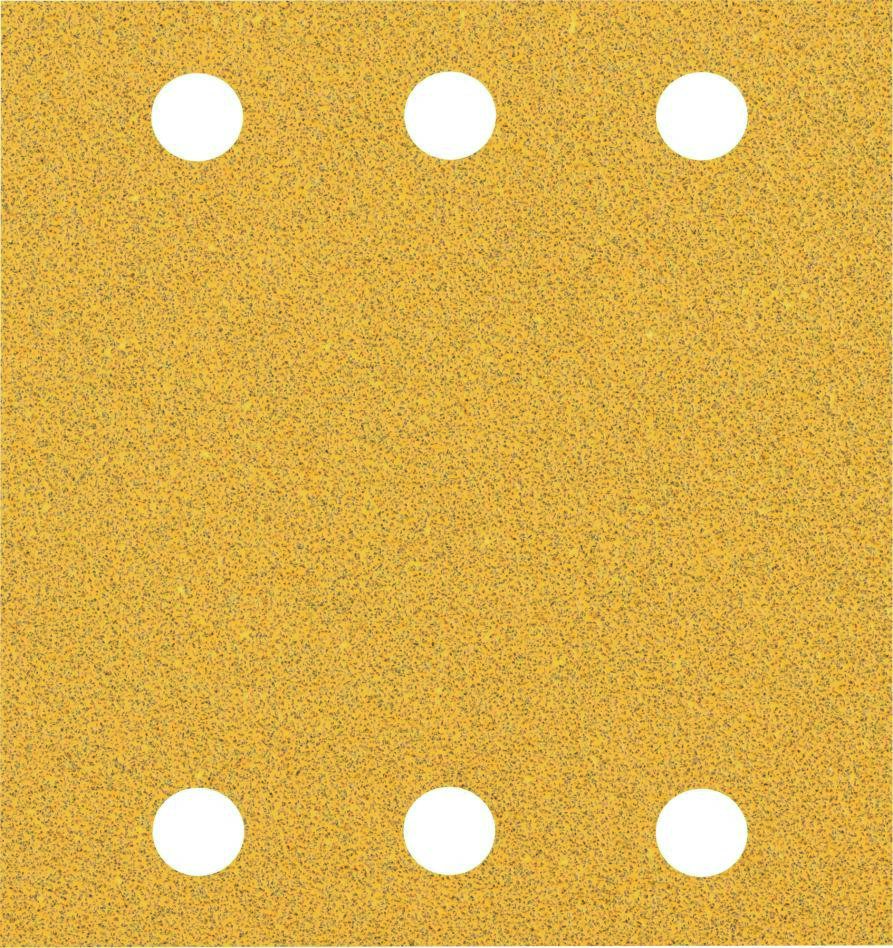 Bosch Bleu Accessoires 2608900891 Expert C470 Papier de verre à 6 trous 115 x 107 mm, K60 10 pièces