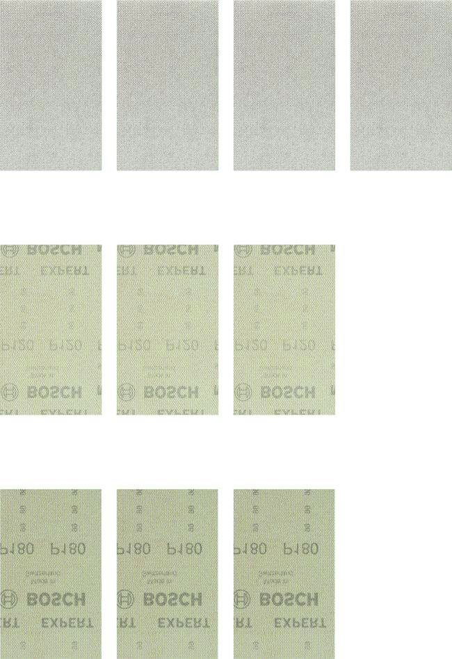 Bosch Bleu Accessoires 2608901205 Expert M480 set de ponçage 80 x 133 mm 10 pièces.