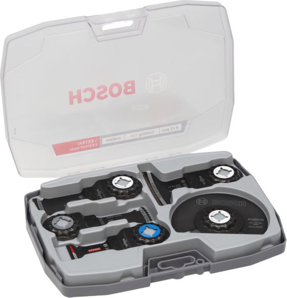Bosch Bleu Accessoires 2608669093 Starlock Best of Cutting Multitool set de scies 5 pièces