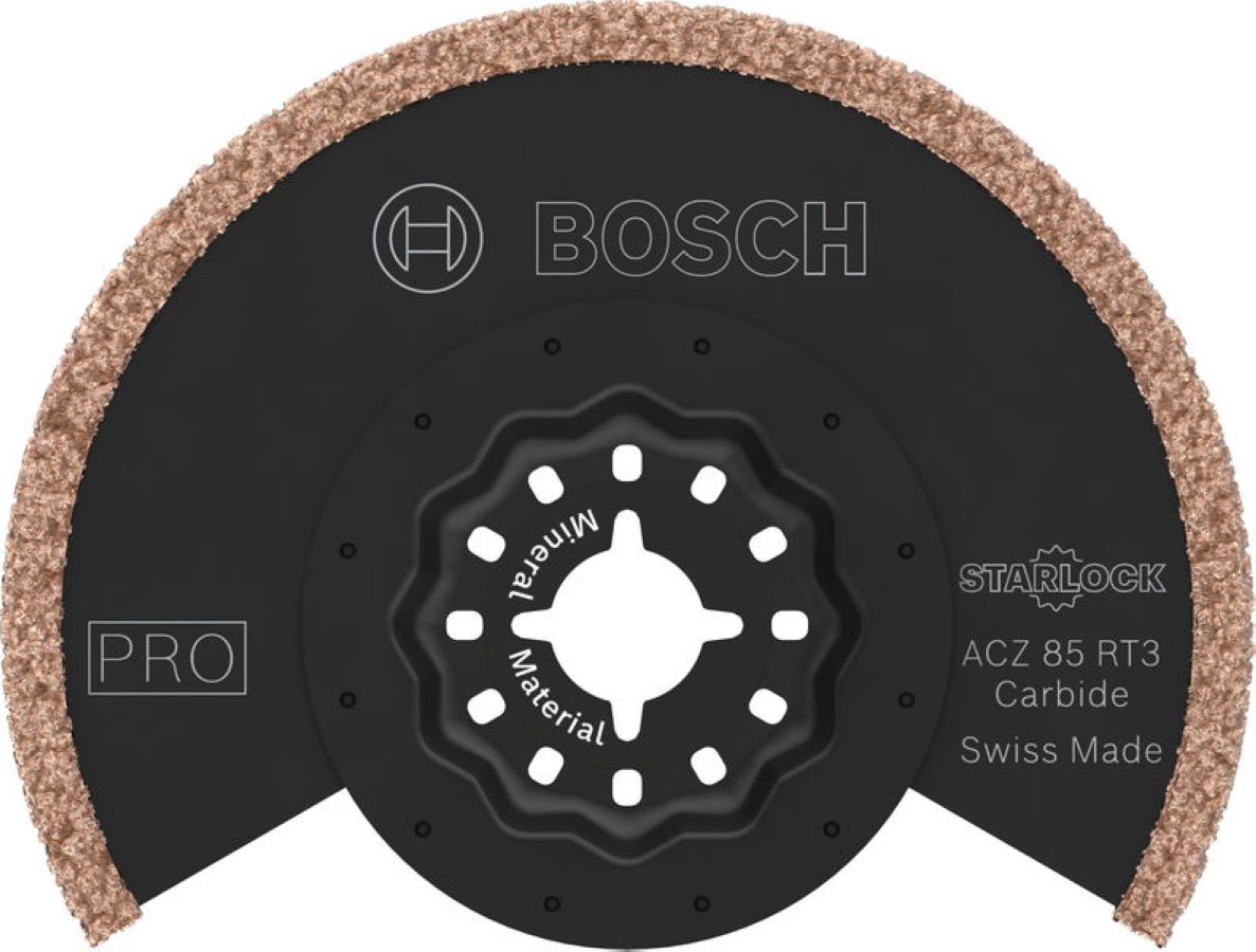 Bosch Bleu Accessoires 2608669120 PRO Starlock ACZ 85 RT3 Lame de scie à segment Carbure Grout+Abrasive 85