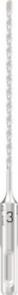 Bosch Bleu Accessoires 2608707227 PRO SDS plus-5X marteau perforateur 3 x 100 x 160 mm