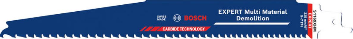 Bosch Bleu Accessoires 2608902343 EXPERT Lame de scie à guichet S1169XHM Multi Material Demolition 10x