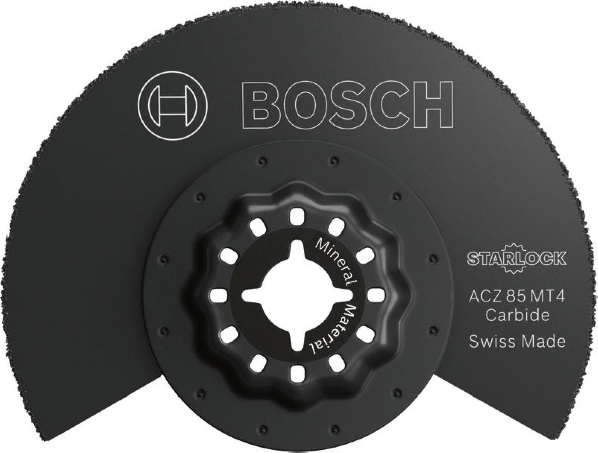 Bosch Bleu Accessoires 2608669267 Lame de segment Starlock ACZ 85 MT4 Carbide Matériau minéral 85 10x
