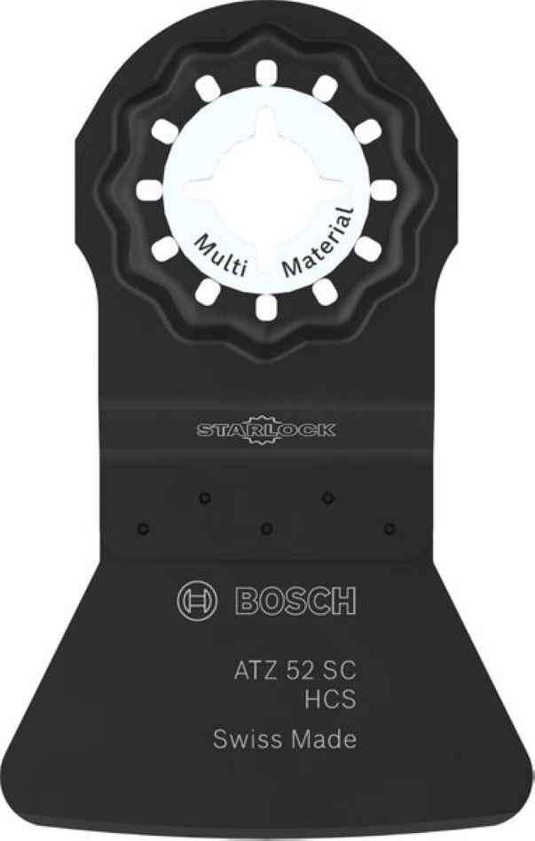 Bosch Bleu Accessoires 2608669268 Starlock Scraper ATZ 52 SC HCS Multi Material 52 x 26 1x