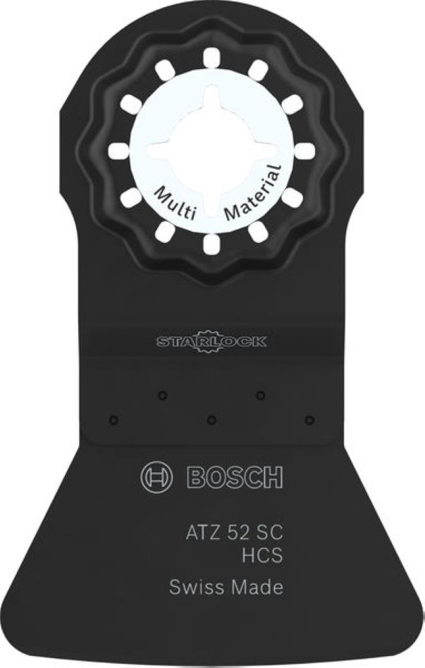 Bosch Bleu Accessoires 2608669269 Starlock Scraper ATZ 52 SC HCS Multi Material 52 x 26 10x