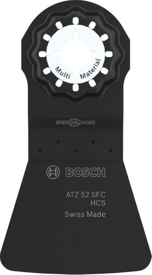 Bosch Bleu Accessoires 2608669271 Starlock Grattoir ATZ 52 SFC HCS Multi Matériau 52 x 38 10x