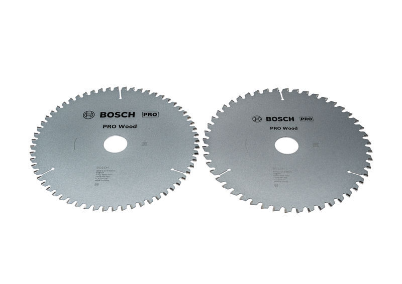 Bosch Bleu Accessoires 2608644736 Jeu de lames de scie circulaire 216mm PRO bois 2ST
