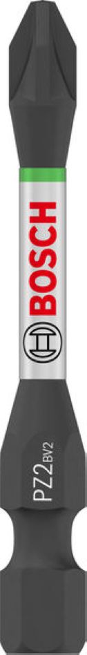 Bosch Bleu Accessoires 2608522546 PRO Embout de vis à choc Pozidriv PZ2 55 mm 15 pièces dans une boîte Tic Tac