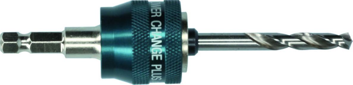 Bosch Bleu Accessoires 2608902034 EXPERT Axe Power Change Plus avec foret central avec foret, tige hexagonale 8.7 mm, HSS-G, 7.15 x 45 x 85 mm