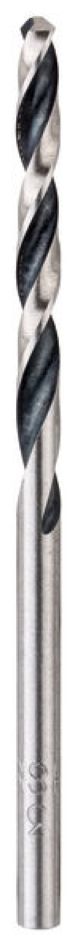 Bosch Bleu Accessoires 2608577835 Métal HSS Mèche hélicoïdale 3 x 33 x 61 mm, queue CYL 2ST