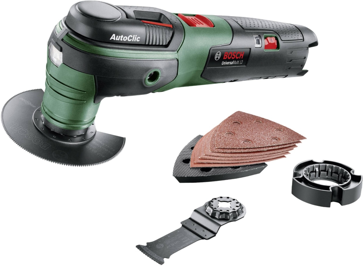 Bosch Vert 0603103000 Accu Multitool 12 Volt excl. batteries et chargeur