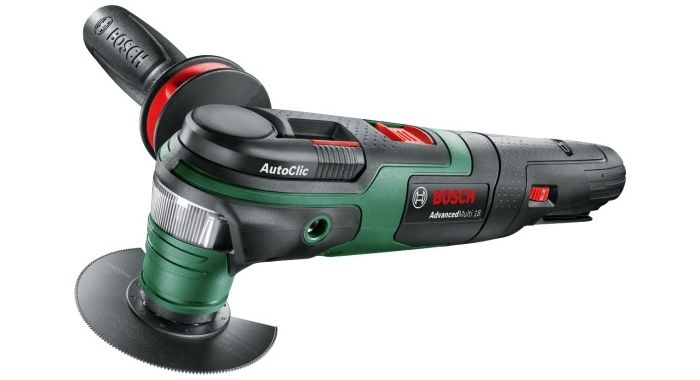 Bosch Vert 0603104000 AdvancedMulti Multitool 18 Volt, sans piles ni chargeur