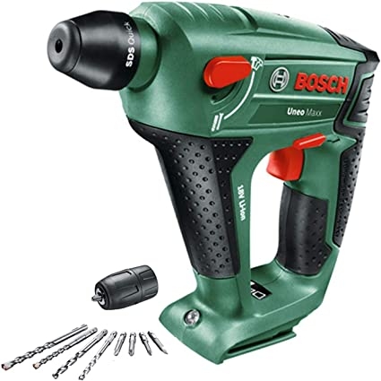 Bosch Vert 060395230C Uneo Maxx Marteau perforateur 18 Volts sans batteries ni chargeur