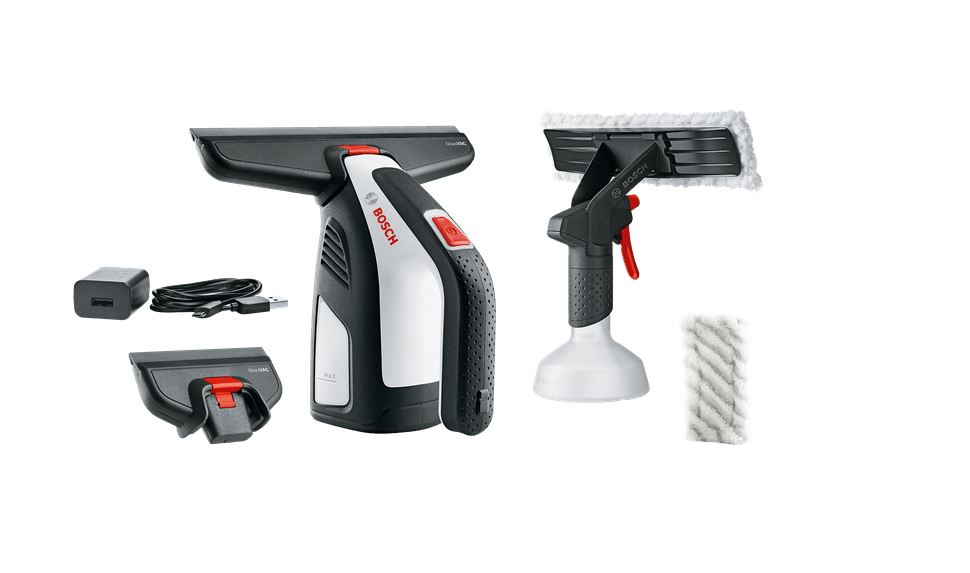 Bosch Vert 06008B7000 VerreVAC Batterie Nettoyeur de vitres 3.6 Volt 2.0 Ah Li-ion