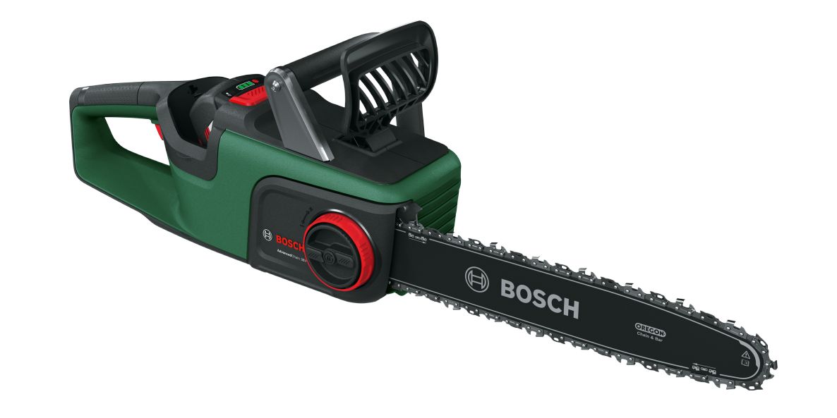 Bosch Vert 06008B8600 AdvancedChain 36V-35-30 Battery Chainsaw et 1x 36V 2.0 Ah et chargeur