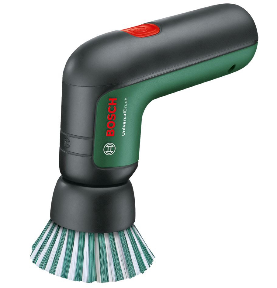 Bosch Vert 06033E0000 UniversalBrush Ensemble de brosses de nettoyage à batterie 3,6V 1,5 Ah et chargeur Micro-USB