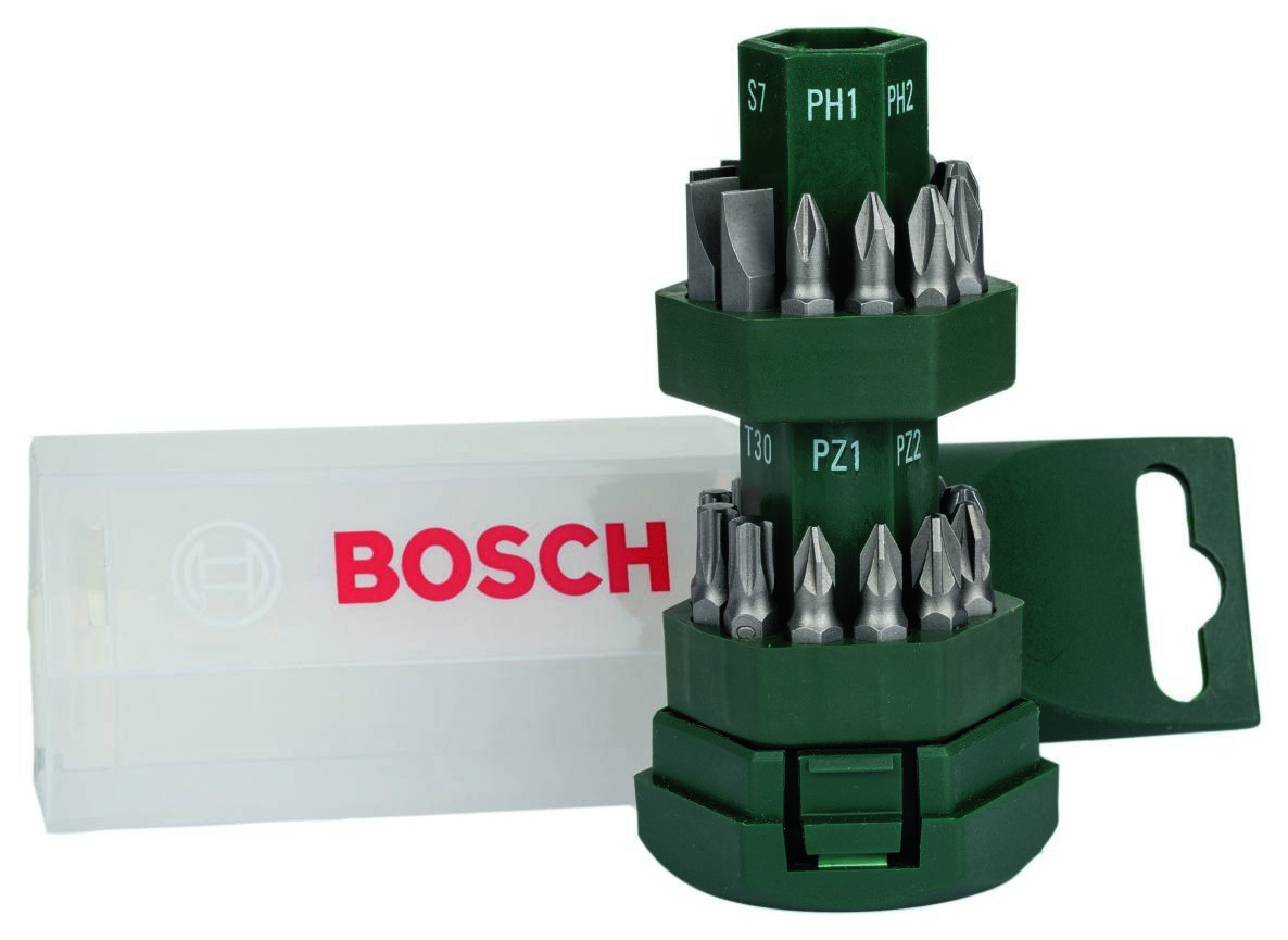 Bosch Vert Accessoires 2607019503 Jeu d'embouts "Big-Bit" 25 pièces
