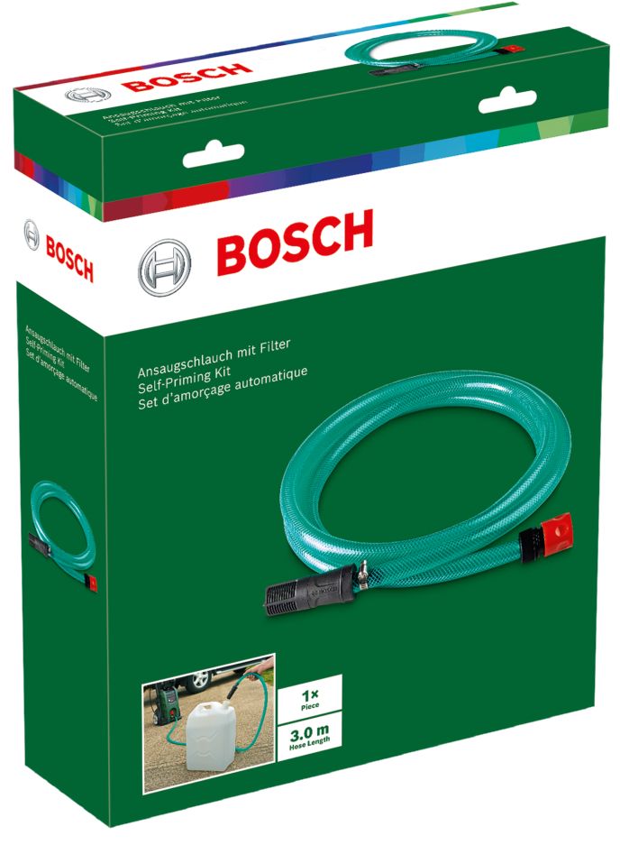 Bosch Vert Accessoires F016800421 Kit d'auto-aspiration Expert AQT nettoyeur haute pression