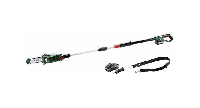 Bosch Jardin 06008B3100 UniversalChainPole Sécateur haut 18 Volt 2,5 Ah Li-ion