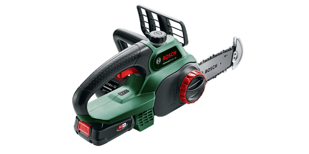 Bosch Jardin 06008B8000 Scie à chaîne à batterie UniversalChain 18 18V 2.5Ah Li-ion