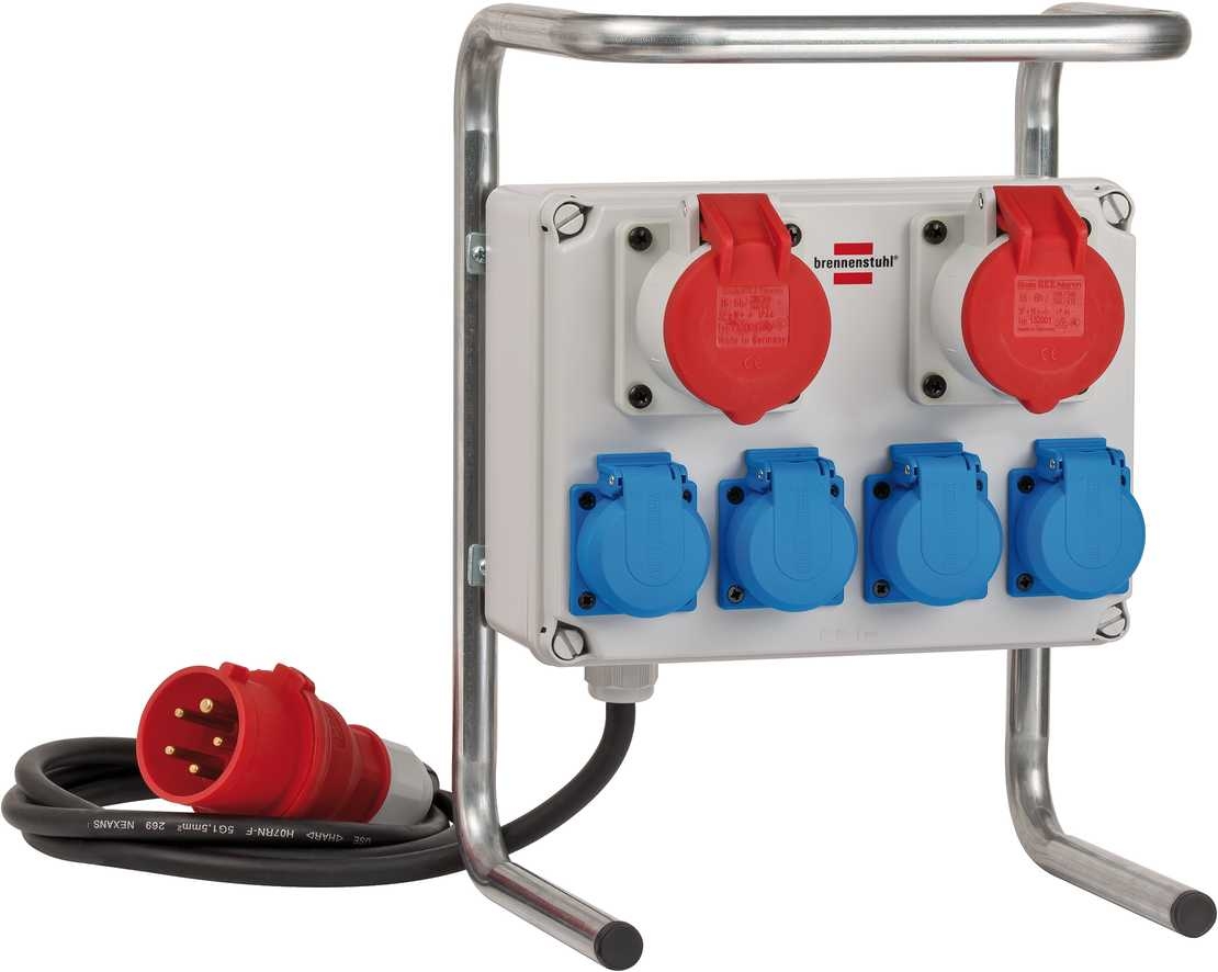Brennenstuhl 1153750 Mini distributeur de puissance BKV 2/4 G IP44