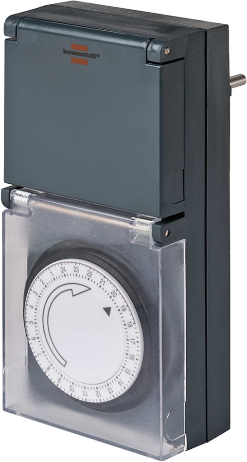 Brennenstuhl 1506460 Interrupteur horaire MZ 44 DE IP44