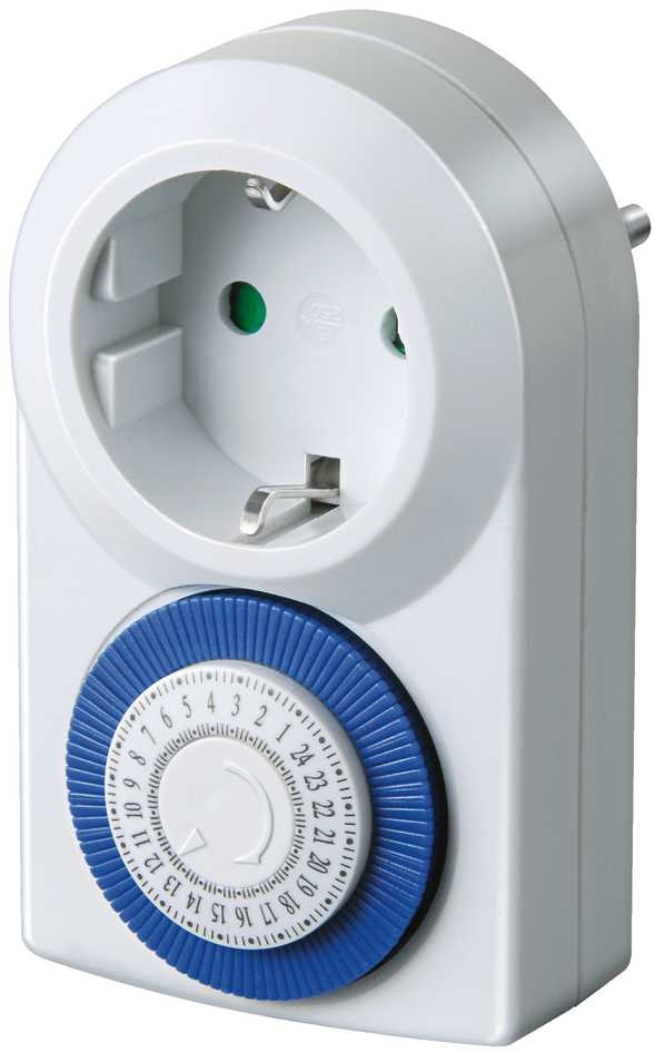 Brennenstuhl 1506160048 MMZ Interrupteur horaire 20 jours IP20 blanc