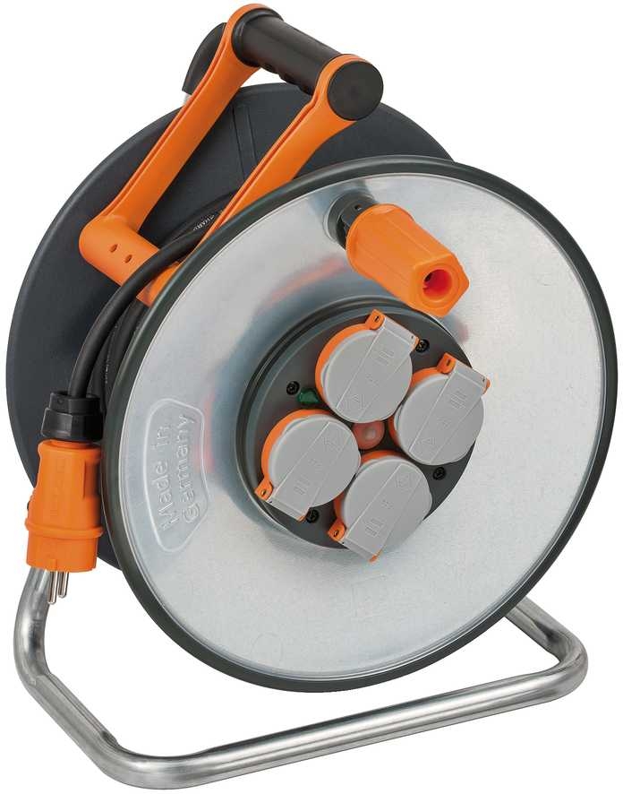 Brennenstuhl ProfessionalLINE 9191400100 professionalLINE Enrouleur de câble SteelCore IP44 40m H07RN-F 3G1,5