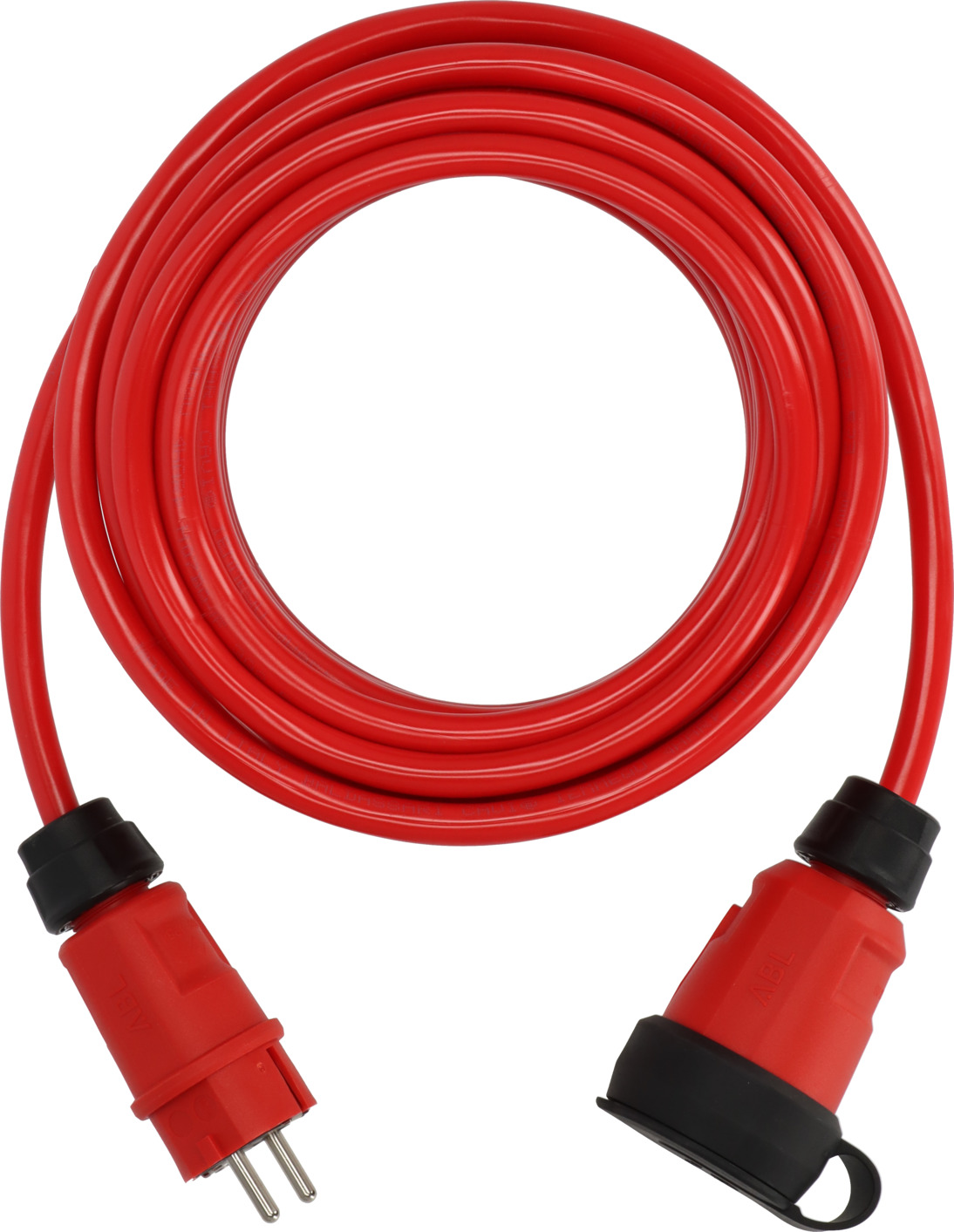 Brennenstuhl ProfessionalLINE 9162100210 Rallonge 10m IP44 / rallonge extérieure pour utilisation sur les chantiers de construction et utilisation permanente à l'extérieur