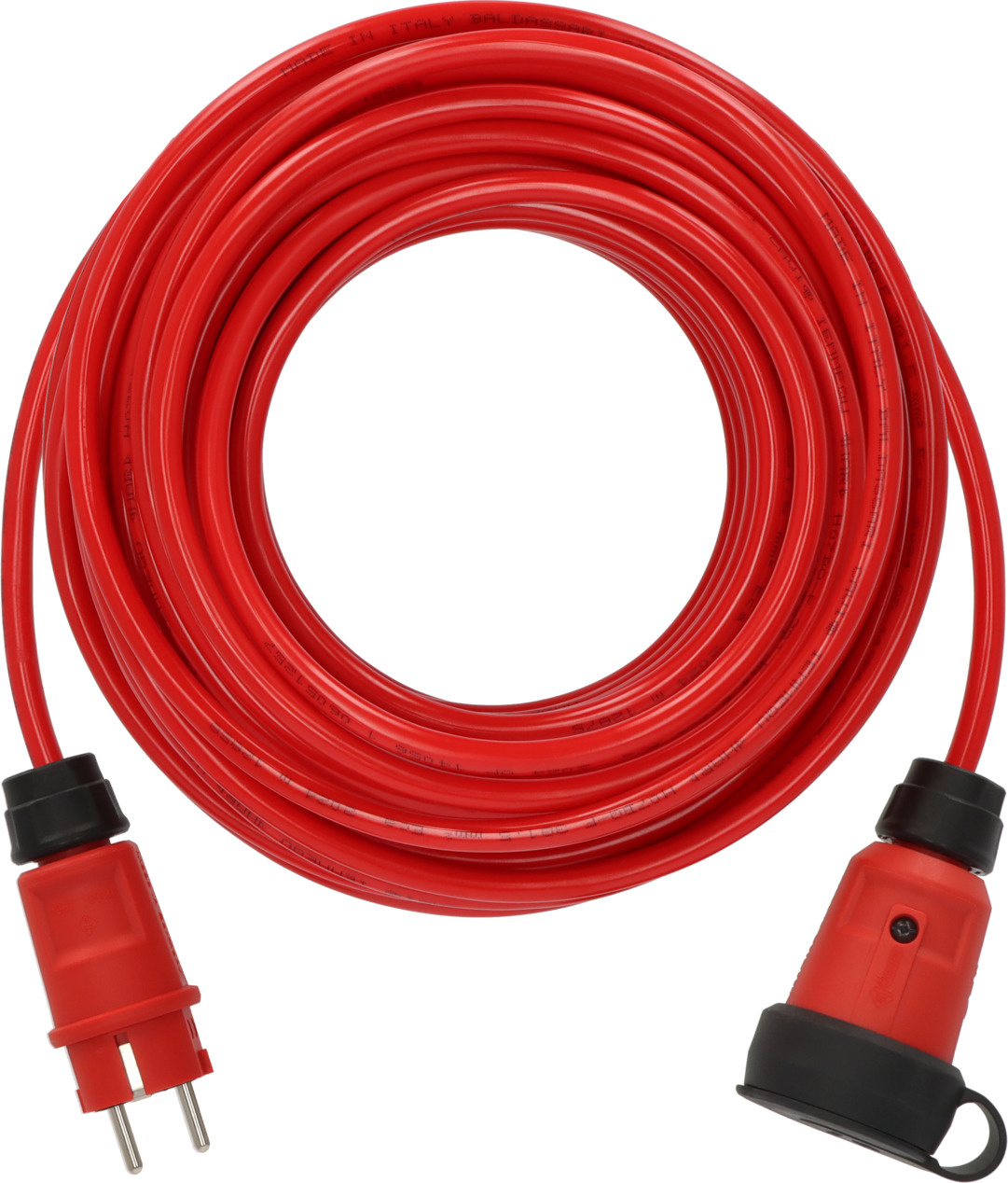 Brennenstuhl ProfessionalLINE 9161250210 Professionnel Câble d'extension VQ 2100 IP44 25m rouge H07BQ-F 3G1,5