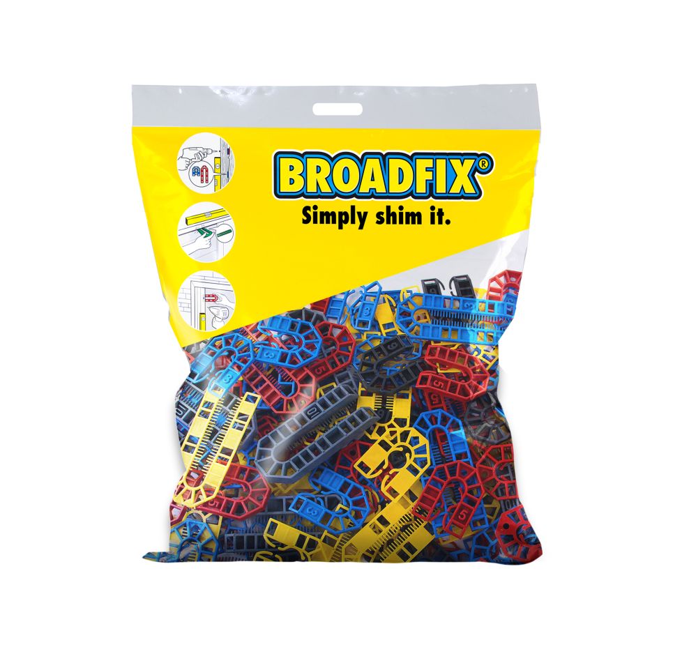 BROADFIX SMAB Assortiment de plaques de remplissage en U, 200 pièces