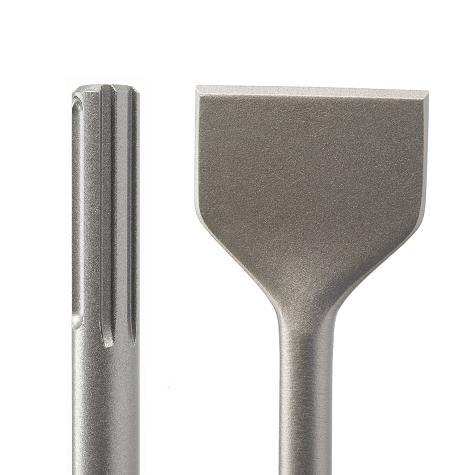 Toolnation CB04010 SDS Max Burin de bêche largeur 80mm longueur 300mm