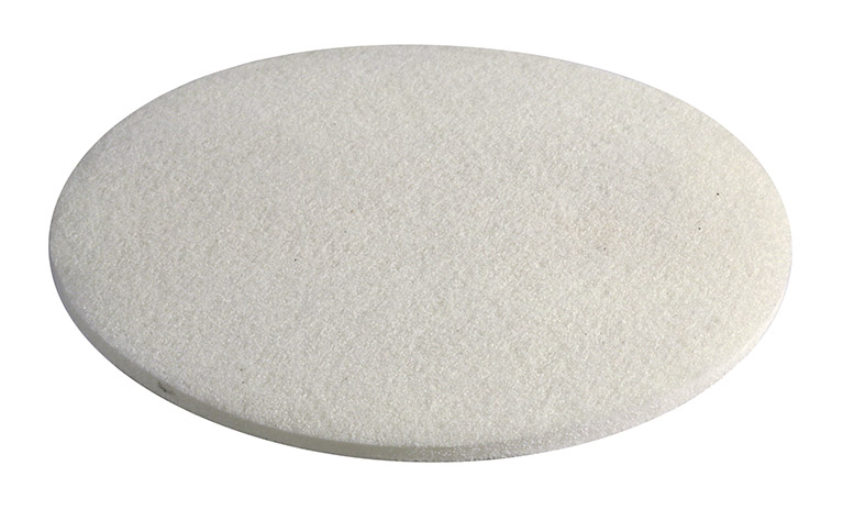 Ghibli Accessoires C17-WH Tampon en nylon blanc - très doux 430mm 6 pièces