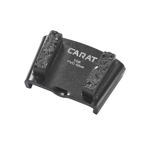 Carat CUHZWART00 Sabot de meulage PCD noir fendu 9pcs