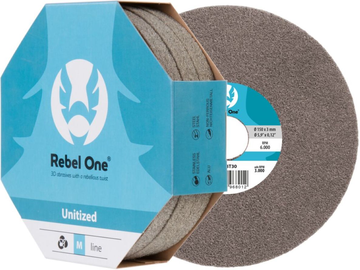 Cibo MA8T30 Rebel One M-line roue abrasive Ø150x3x25.4 - dens.8