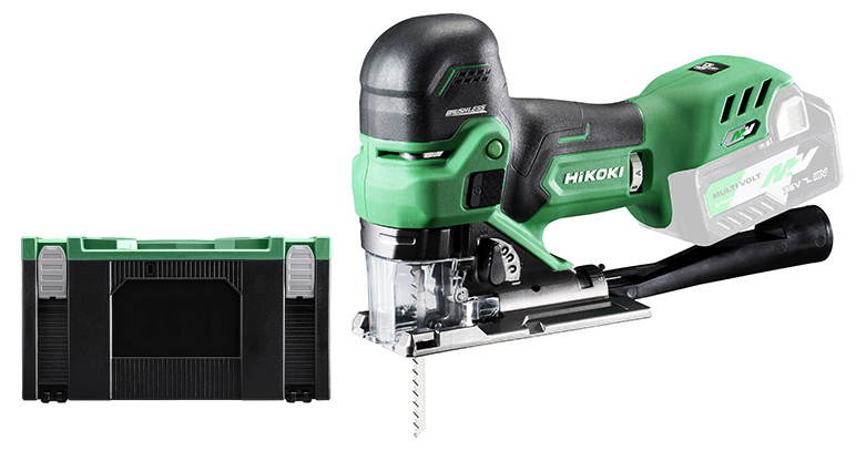 HIKOKI CJ36DBW2Z Scie sauteuse sans fil 36V hors batteries et chargeur dans une valise HSC III