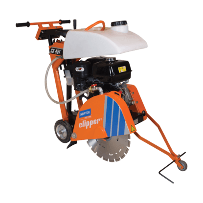 Norton Clipper 70184629089 CS451 D7 Scie à sol 450 mm Hatz 1B30 Diesel Faible vibration !