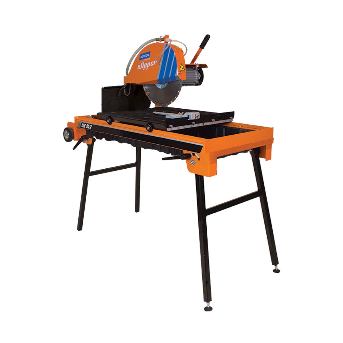Norton Clipper 70184607386 CM 352 Scie à maçonnerie 700 mm 230 Volt + lame de scie diamantée