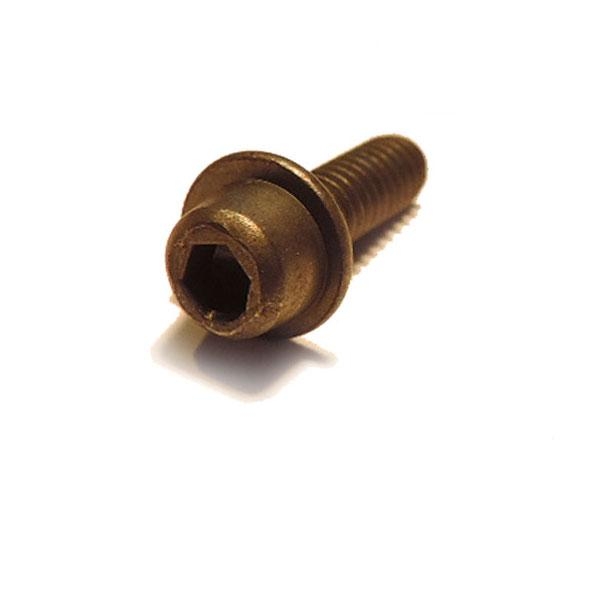 CMT 990.058.00 Boulon hexagonal à tête ronde + rondelle fixe 1/8W*9,75x5,2x13,65