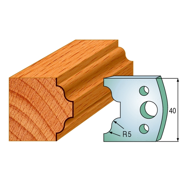 CMT 691.025 Paire de limiteurs hauteur 40 mm numéro 25