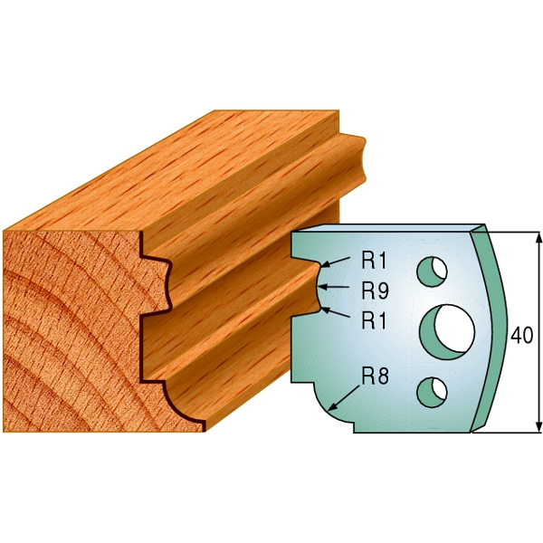 CMT 691.026 Paire de limiteurs hauteur 40 mm numéro 26