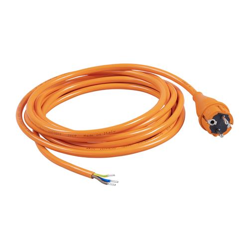 Connectra 40.410.65 Câble de raccordement PUR 10m - H07BQ-F - 3 G 1,5 mm² - orange
