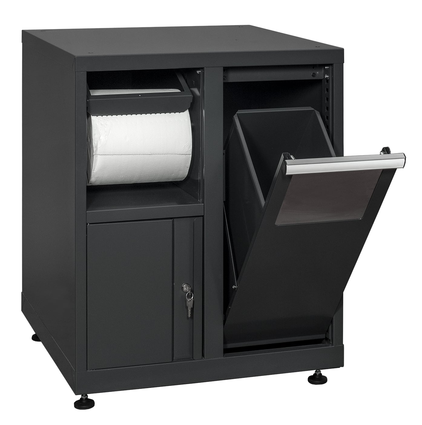 Contimac SMA85 CC Module de service comprenant un compartiment pour les déchets et un compartiment pour les rouleaux de papier