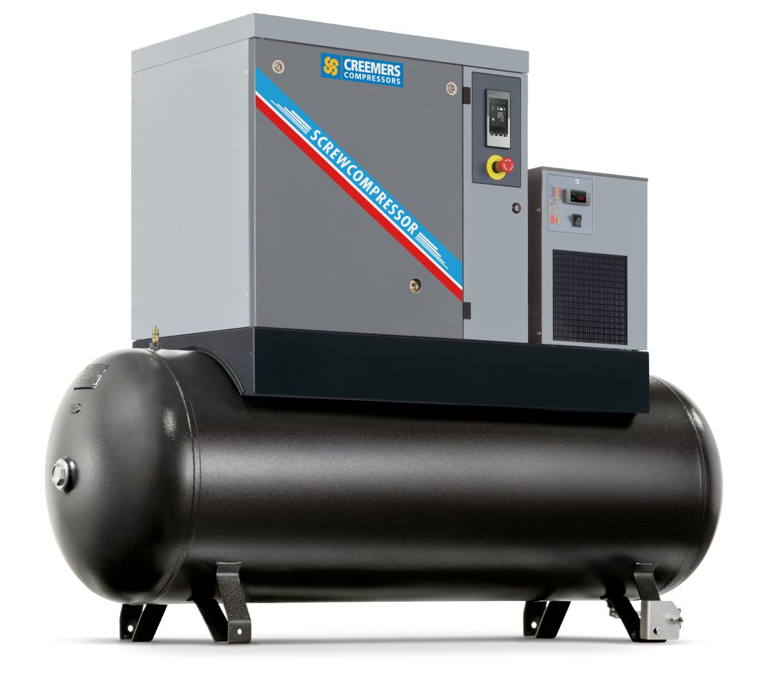 Creemers 4152021578 RCA 7.5/10 500 CD Compresseur à vis stationnaire 400V 10 bar 10 hp/7.5 kW 997 l/min 500 l
