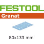 497128 Abrasifs STF 80x133 P80 GR/10 Granat