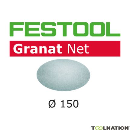 Festool Accessoires 203304 Abrasif maillé STF D150 P100 GR NET/50 Granat Net - 1