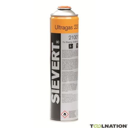 Sievert 220583 Cartouche de gaz Ultragas EU (7/16") 210G/380ML - 1