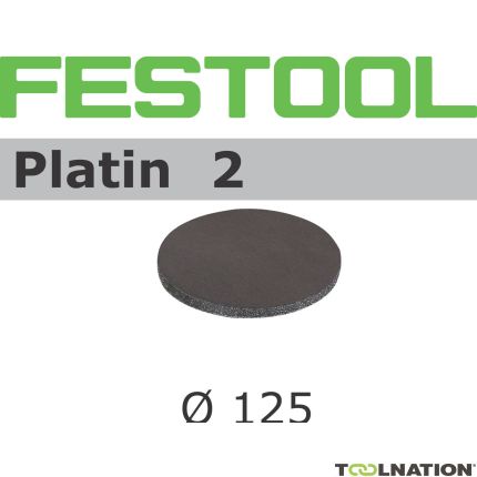 Festool Accessoires 492377 Schuurschijven Platin STF D125/0 S4000 PL2/15 - 1