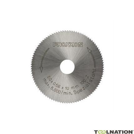Proxxon 28020 Lame de scie circulaire HSS en acier fortement allié 50 x 0,5 mm 100T - 1
