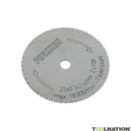 Proxxon 28652 Lame de rechange Micro-cutter MIC, 23x0,3mm - 1